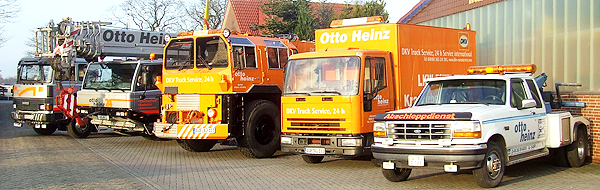 Otto Heinz LKW Bergung Kranarbeiten bis 60 tonnen