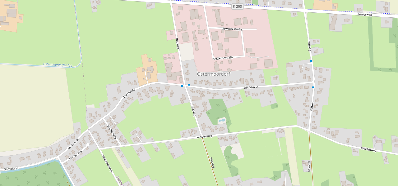 Karte: Karosseriebau Otto Heinz GmbH & Co. KG, Dorfstr. 95, 26532 Großheide